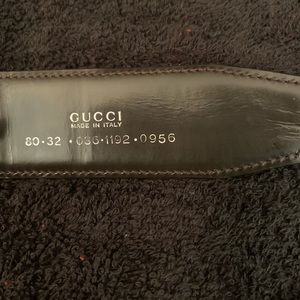 Gucci belt